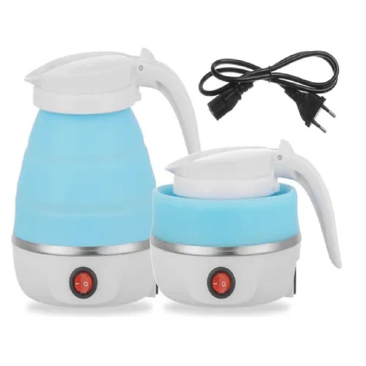 GENERICO - Hervidora Jarra Eléctrica Portátil Plegable Para Viajes