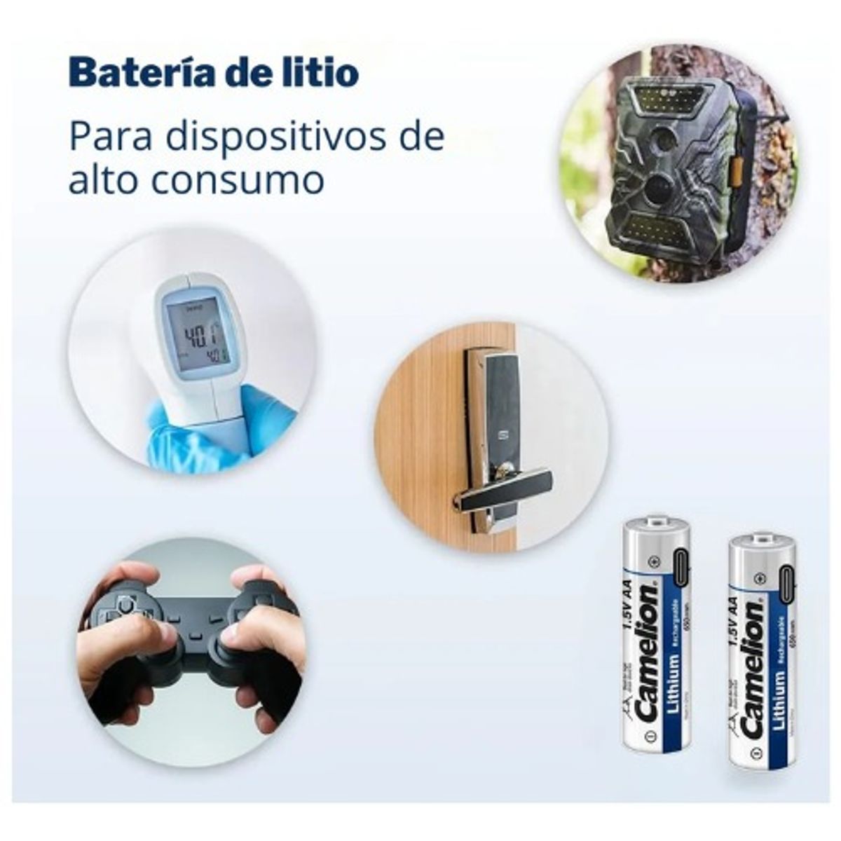 CAMELION - Pilas Aaa Recargables Usb 15v 430mah Camelion 1Pack