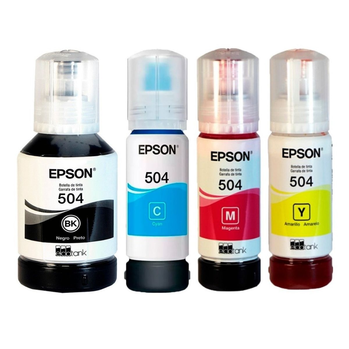 EPSON - Kit Tinta Epson T504 - 4 colores