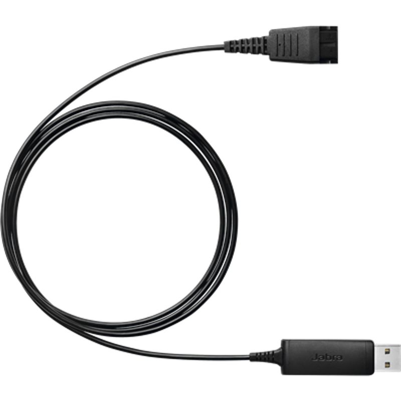 JABRA - Adaptador Jabra Link 230 USB para Auriculares QD con Cable - 230-09