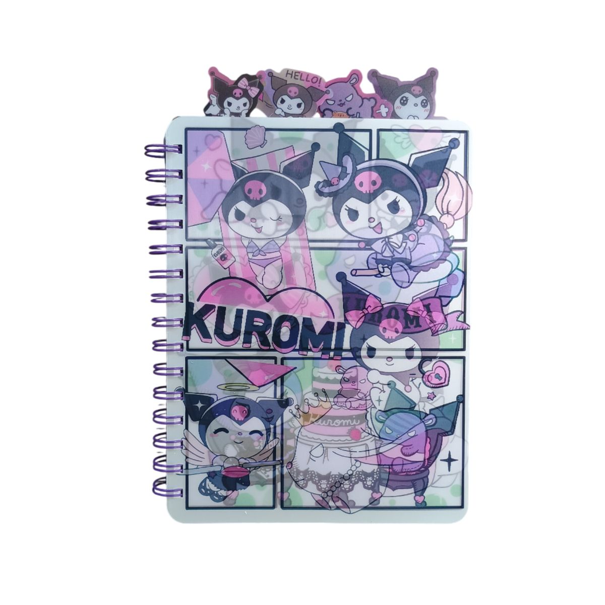 HELLO KITTY - Libreta de Apuntes Kuromi Modelo 103