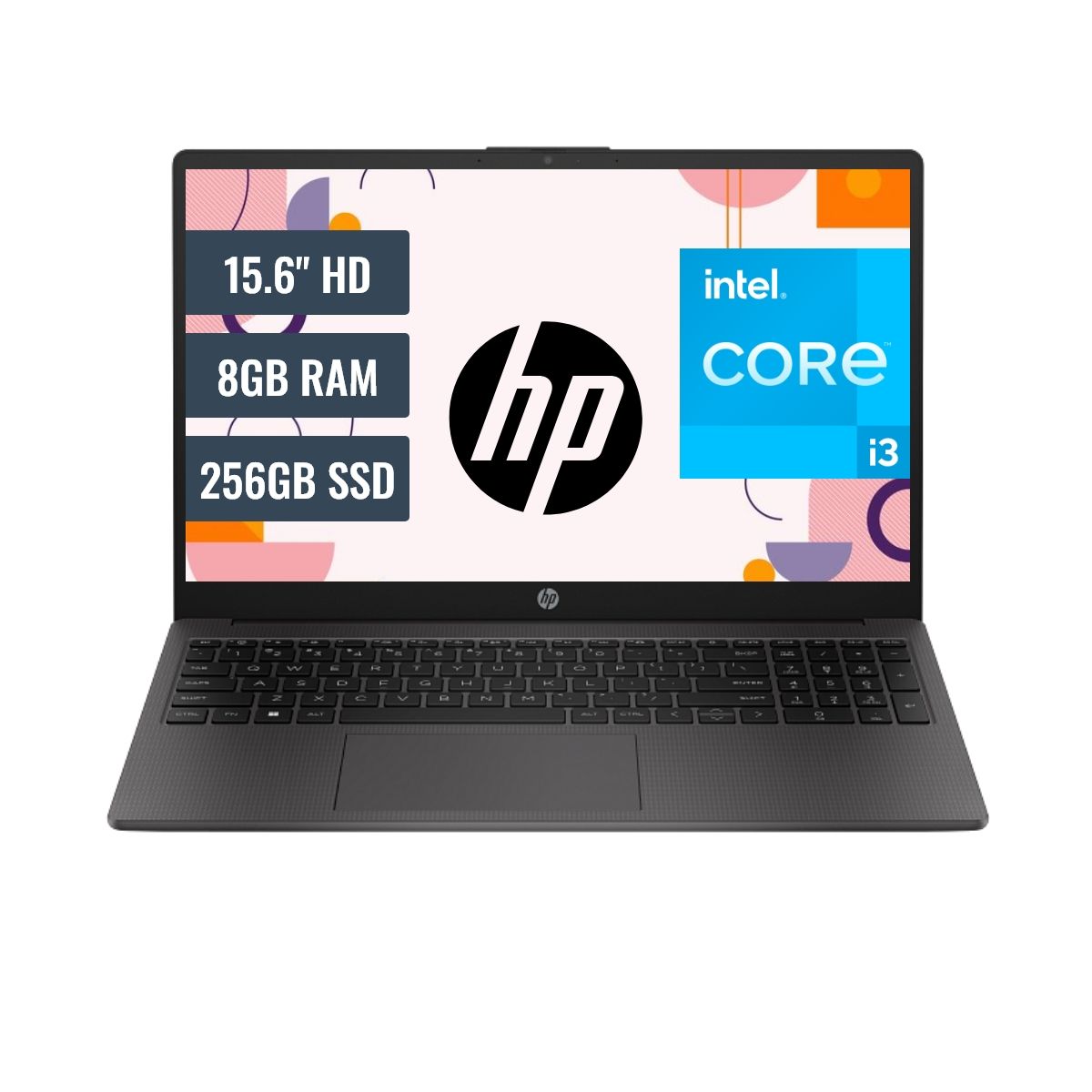 HP - Laptop HP 250 G10 Intel Core i3 N305 8GB RAM 256GB SSD M2 156 HD FreeDOS