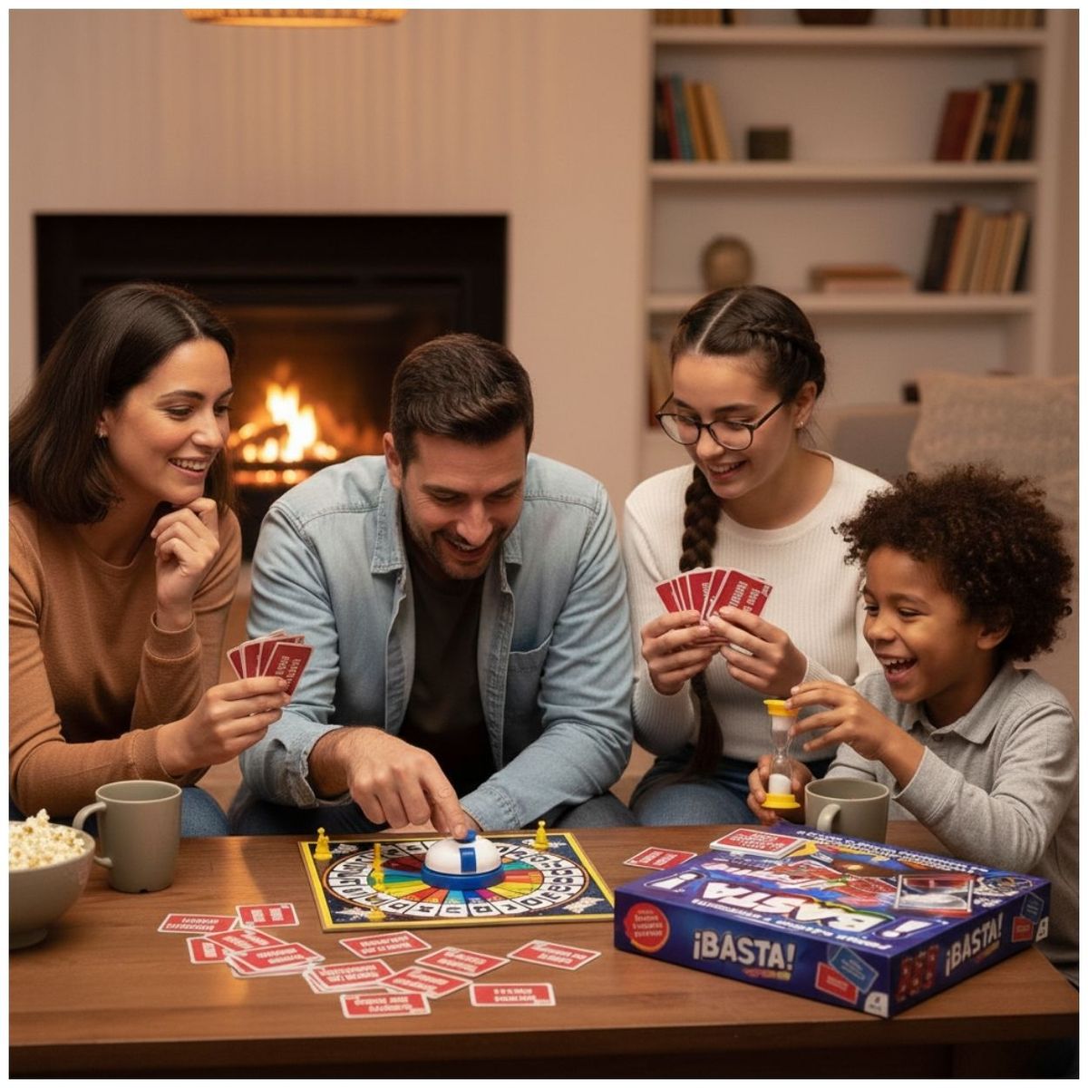 GENERICO - Juego de Mesa Familiar ¡Basta Extreme 3en1 Piensa Rápido
