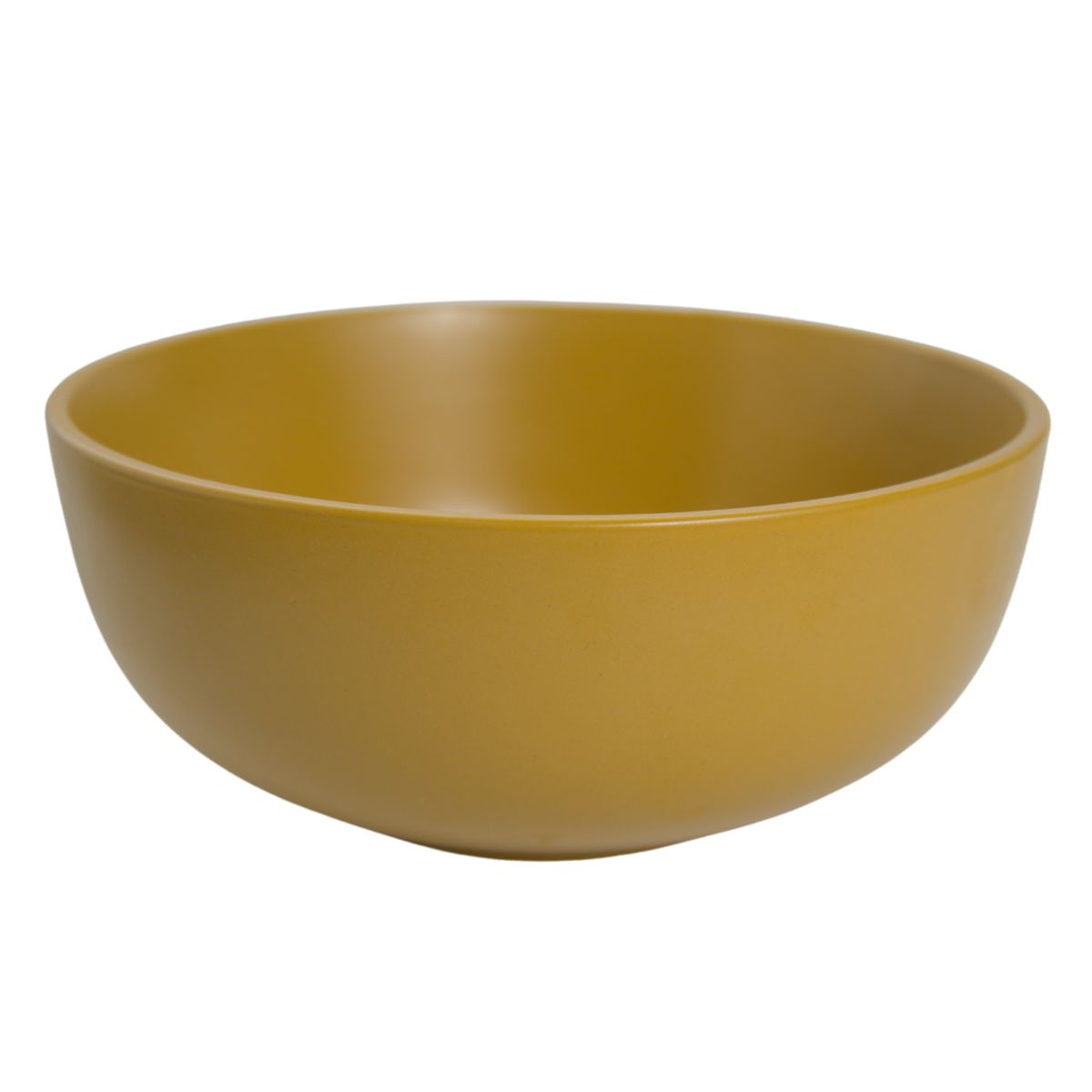 GENERICO - BOWL PEQUEÑO MATIZ SUAVE MOSTAZA
