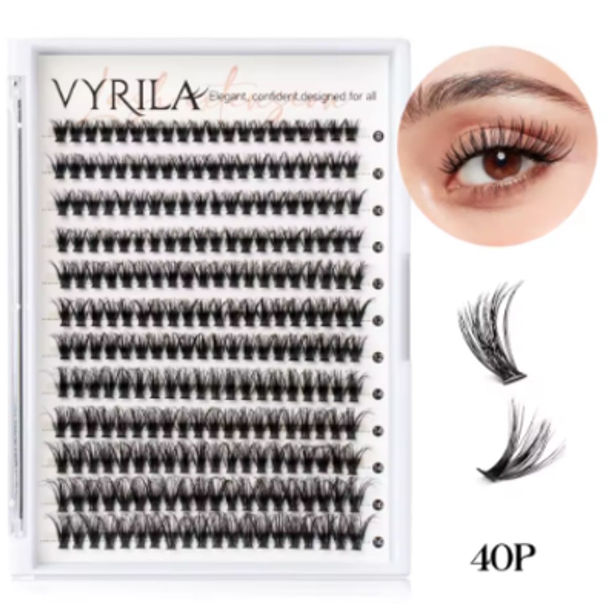 GENERICO - Extensiones de pestañas Aspecto Natural