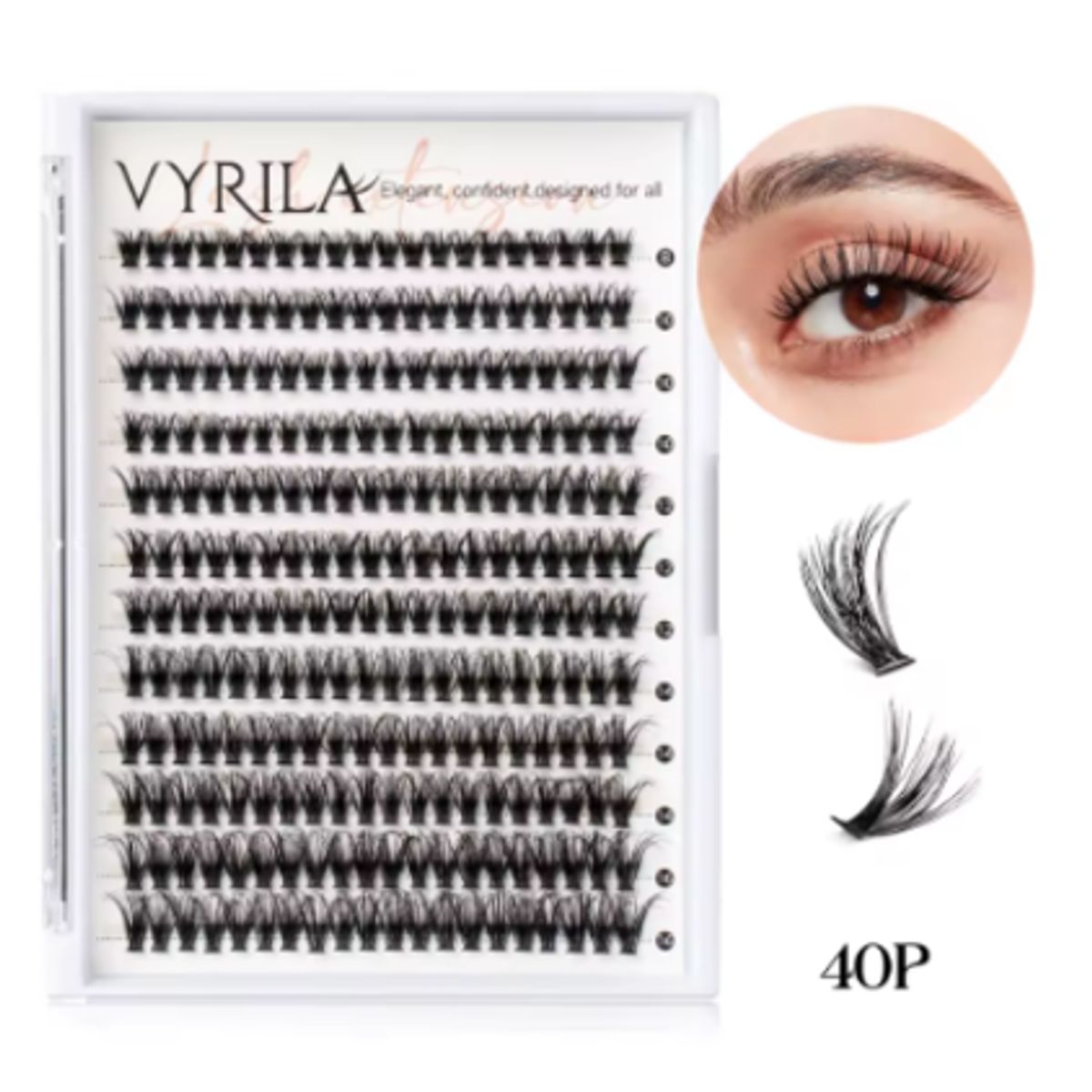 GENERICO - Extensiones de pestañas Aspecto Natural