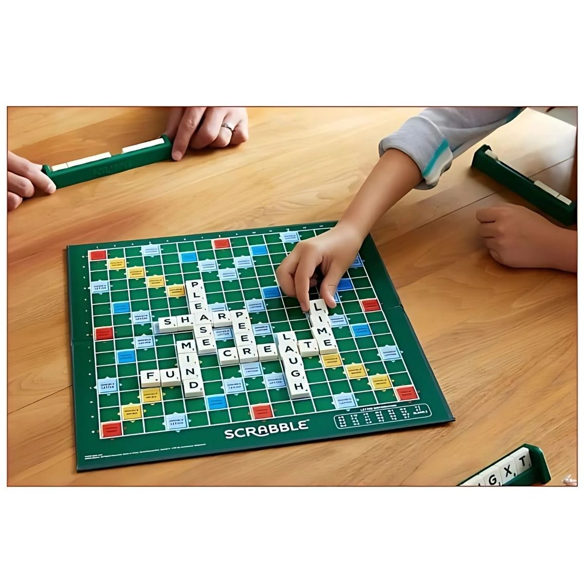 GENERICO - Juego De Mesa Familiar Scrabble Juego de Palabras