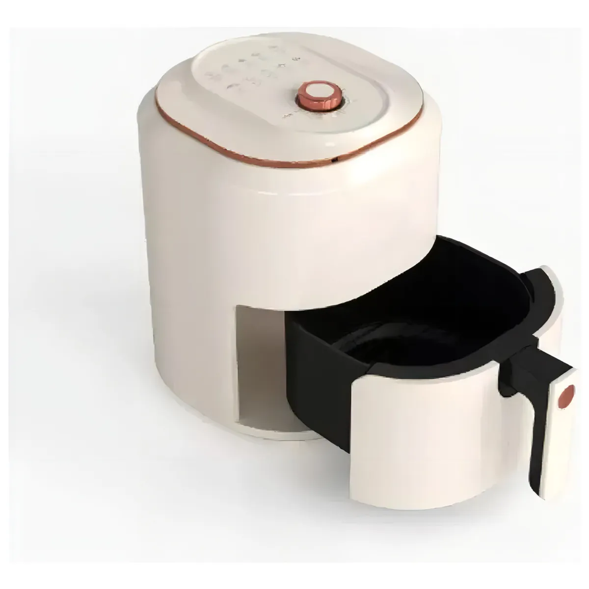 U BUY - Freidora De Aire De  De 1400w Manual Toque Moderno Elegante