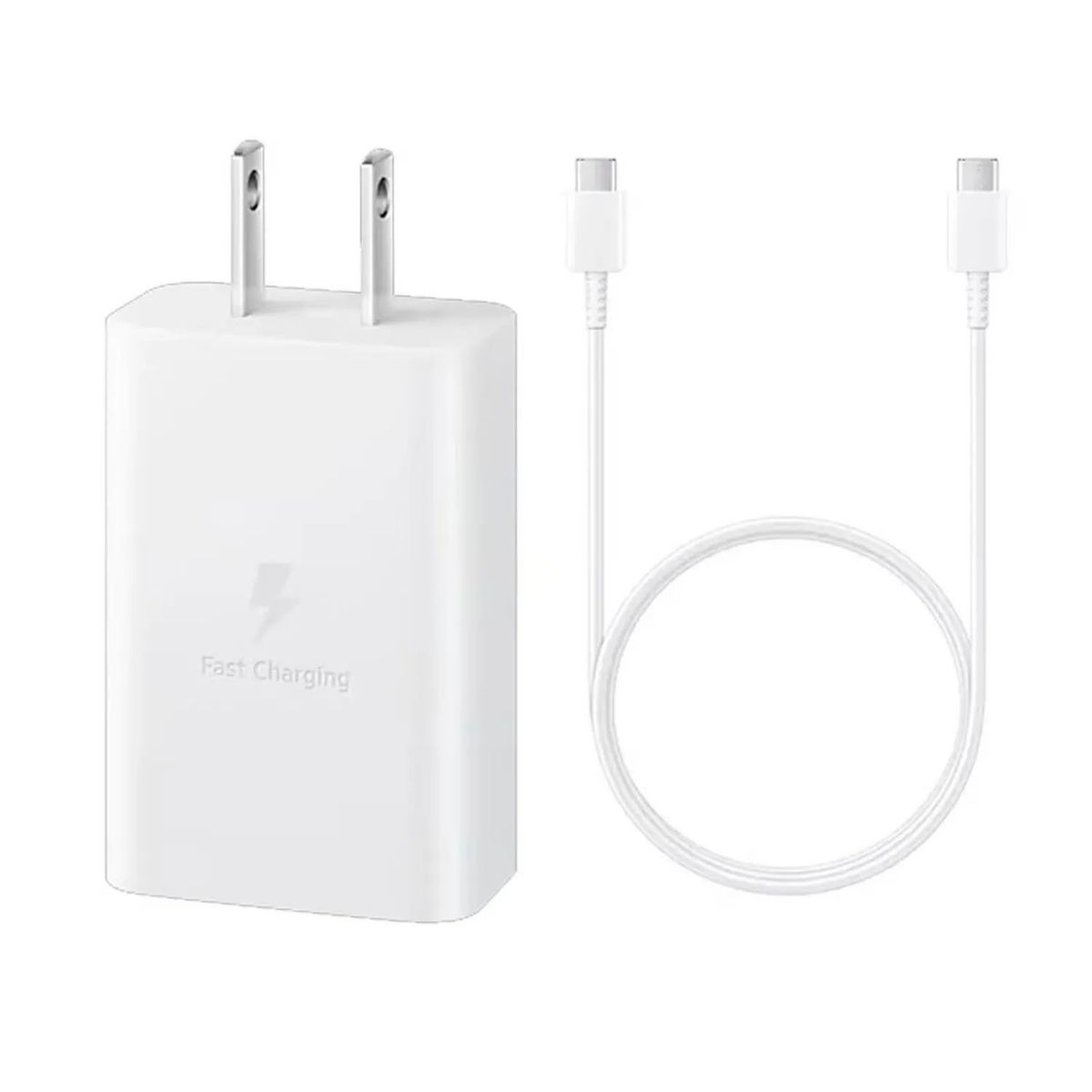 SAMSUNG - Cargador Samsung 15W con Cable Tipo-C para Galaxy S8