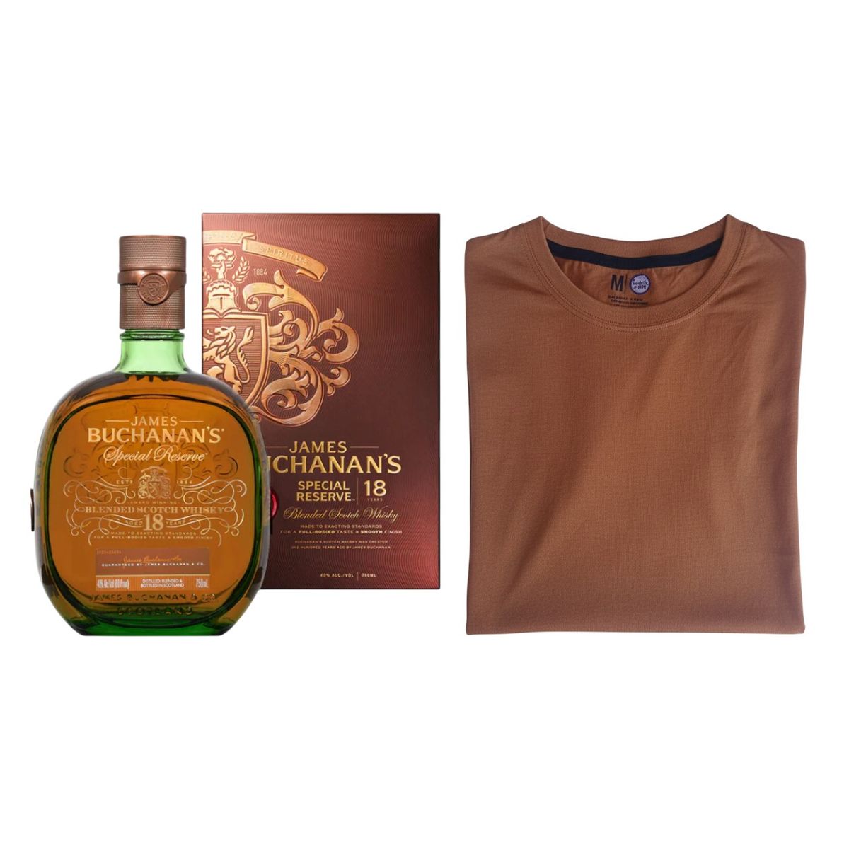 BUCHANANS - Pack Buchanans 18 años 750ml + Polo