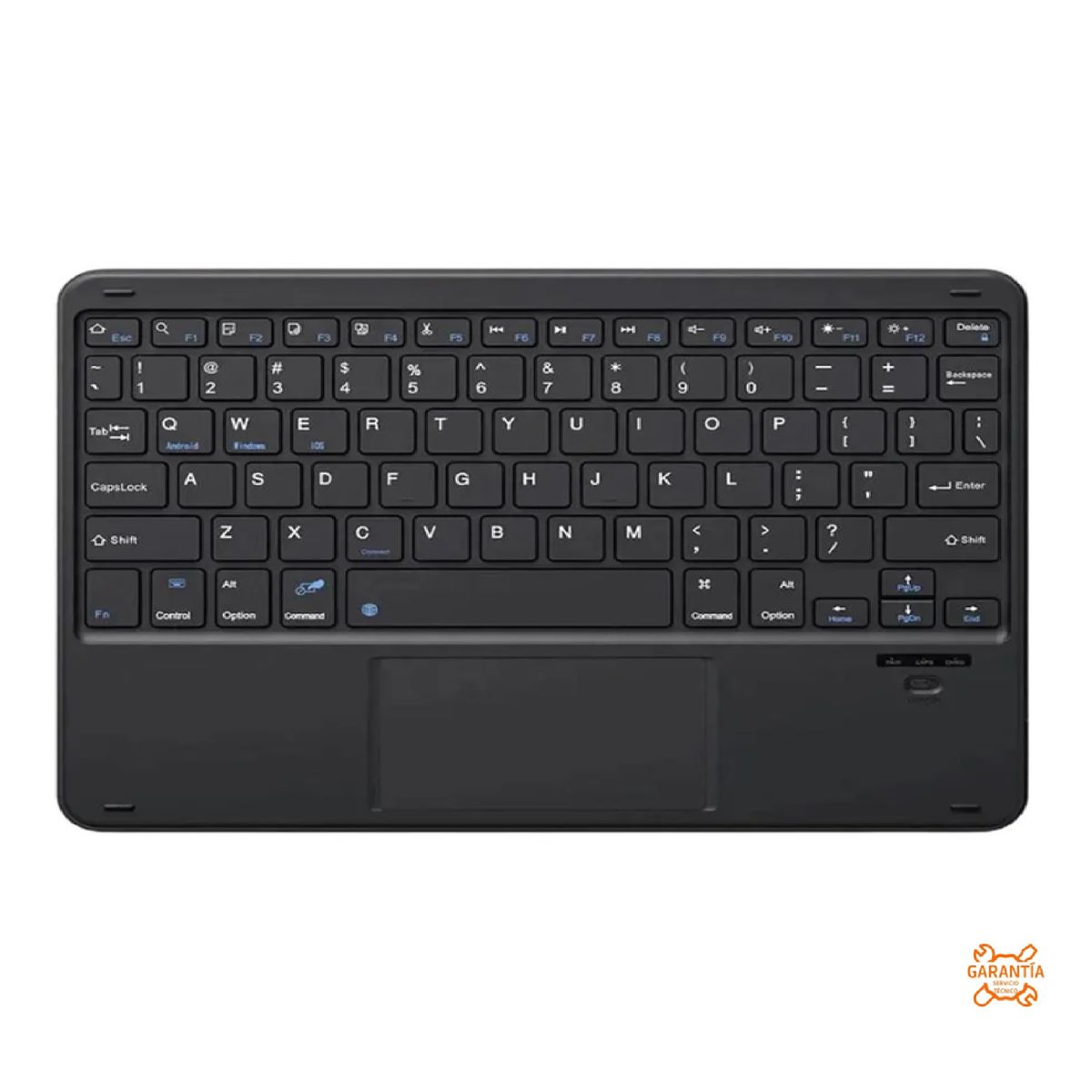BLACKVIEW - Teclado Inalámbrico Blackview K2 Black Bluetooth  Negro