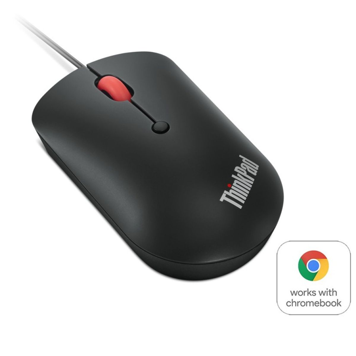 LENOVO - Mouse Lenovo ThinkPad USB-C USB-A Wired Compact Negro - 4Y51D20850