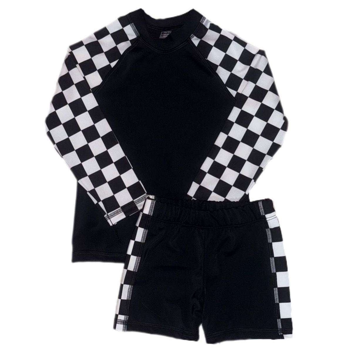 GENERICO - Ropa de baño Cuadros Conjunto Niño