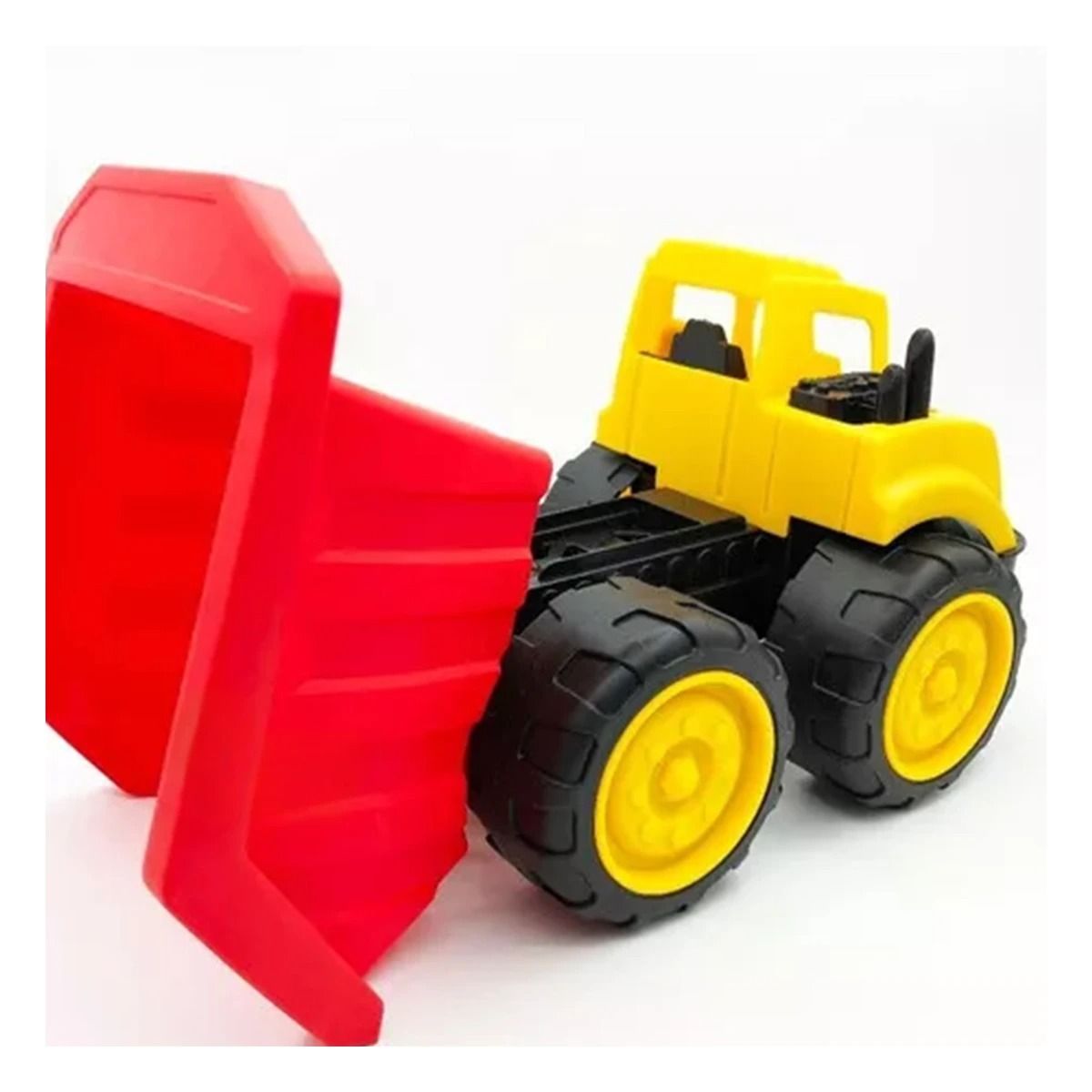 RYBIU IMPORT - Pack2 Carro Truck Volquete Resistente para Ninos en Rojo