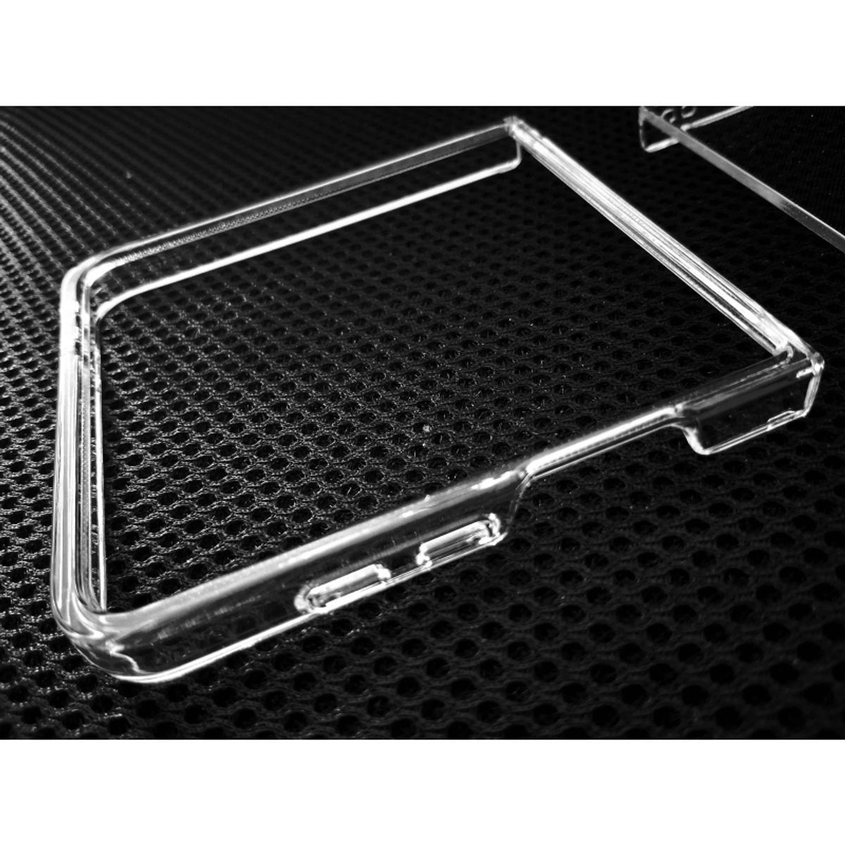 GENERICO - CASE FUNDA PARA SAMSUNG Z FLIP7 - RIGIDO TRANSPARENTE