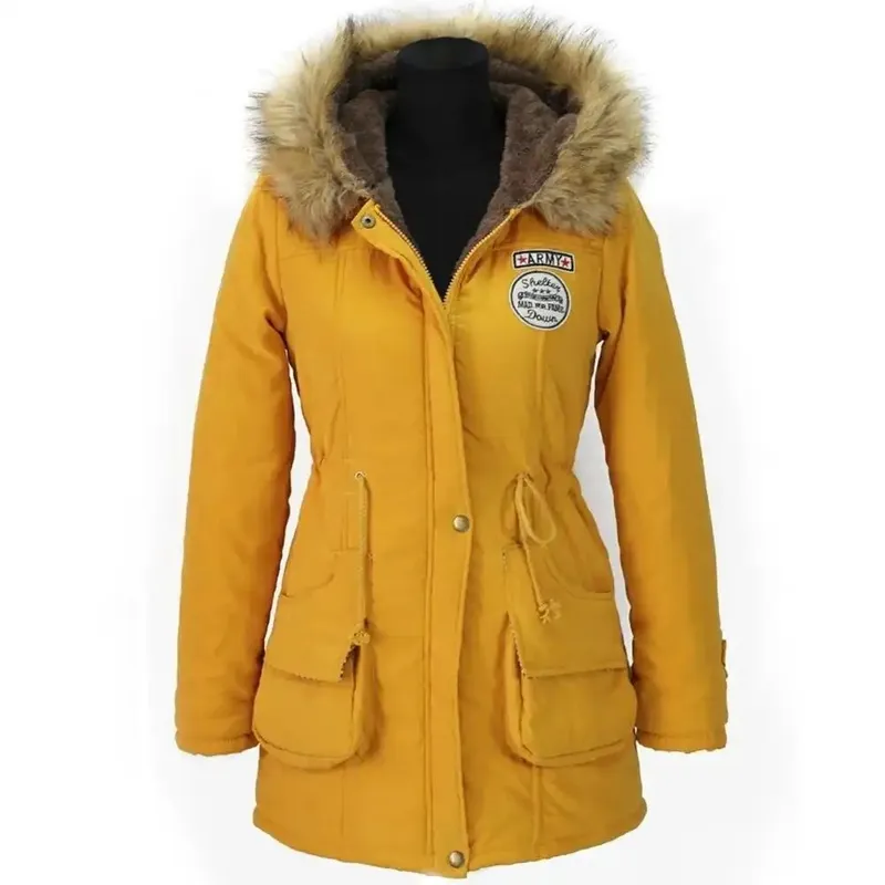 GENERICO - Casaca Parka Abrigo de Invierno para Mujer