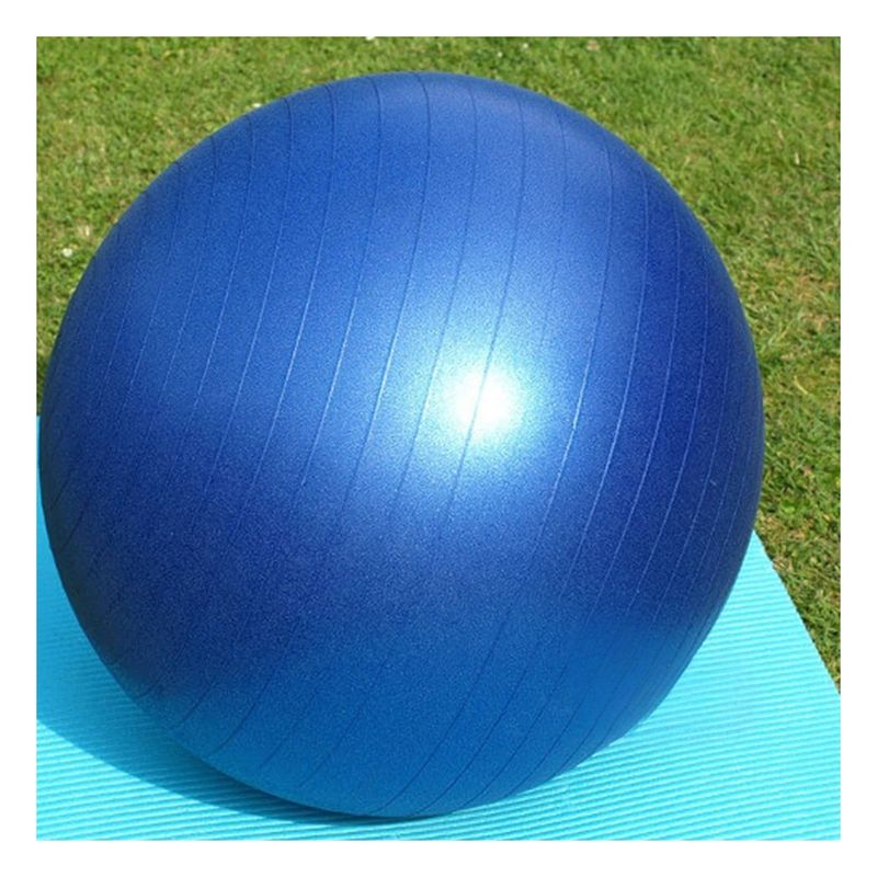 GENERICO - Pack2 Pelota Deportiva de 75cm en Azul Y+Regalo Agendita