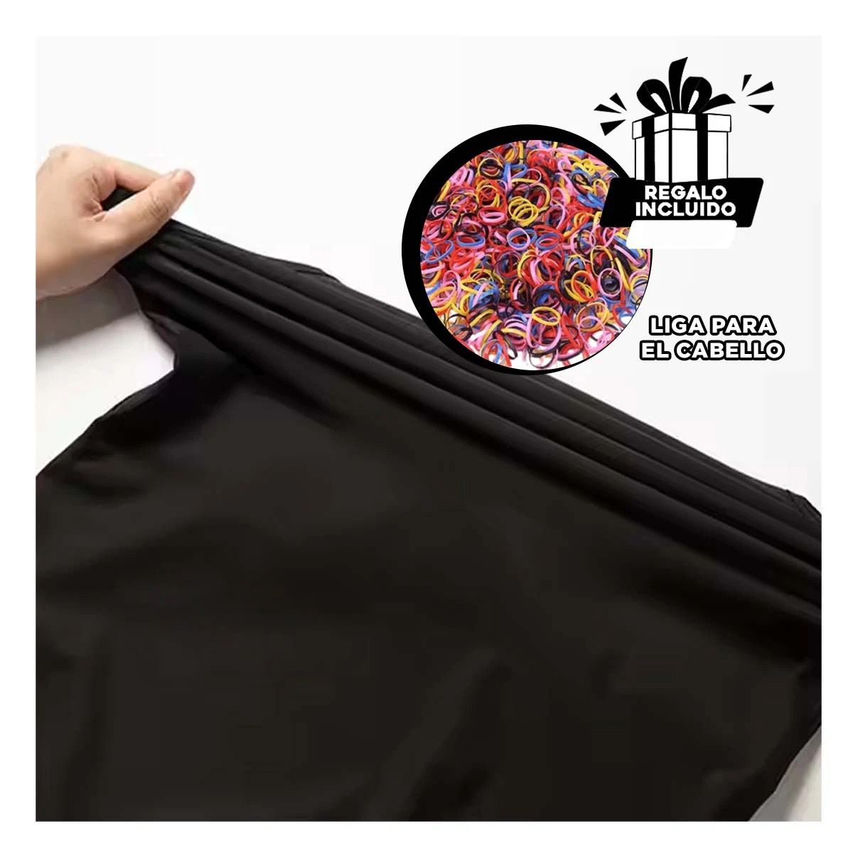 GENERICO - Polo Sudadero Deportivo para Gym en Negro Y+Ligas de Regalo