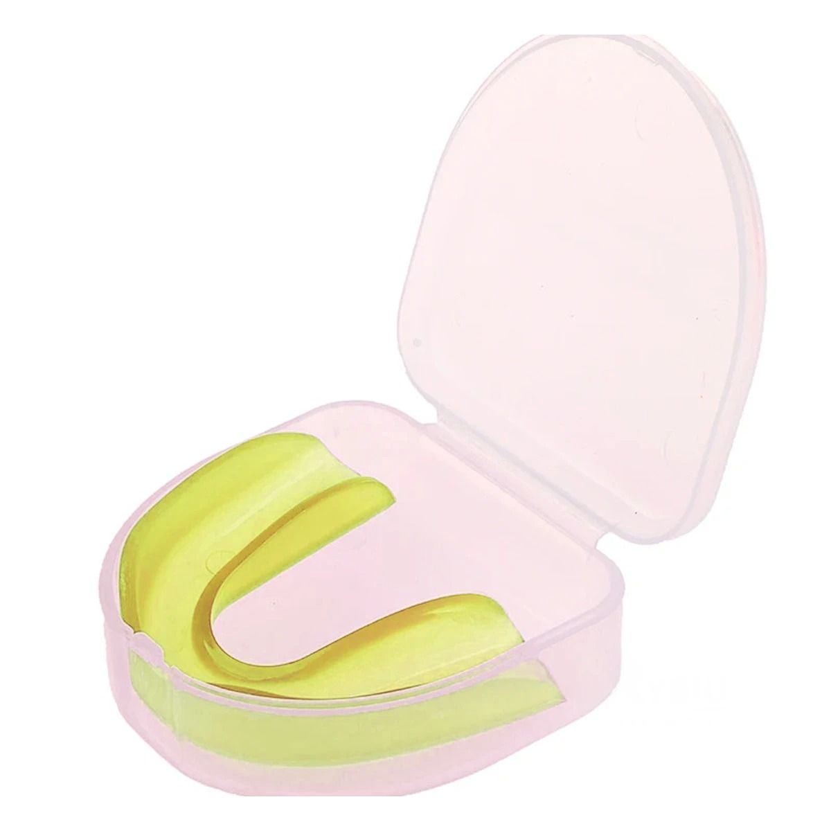 GENERICO - Pack6 Bucal de Silicona en Amarillo Y+Banderitas Adhesivas