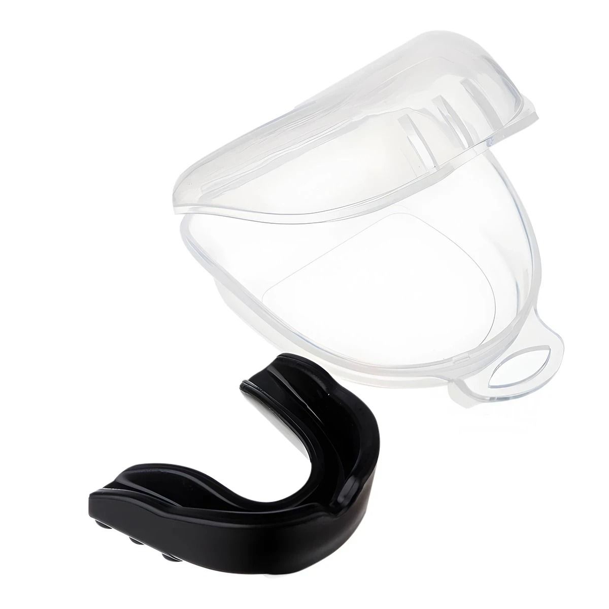 GENERICO - Pack2 Bucal de Box para Dientes Superiores en Color Negro