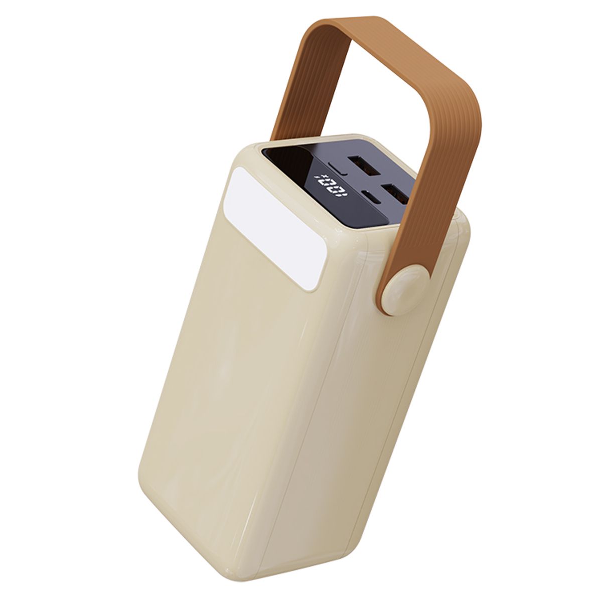 WESDAR - Wesdar - Powerbank PD 22 5W Carga Rápida con linterna 50000mAh - Beige