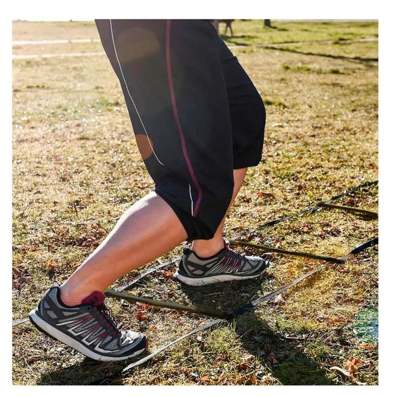 GENERICO - Pack2 Escalerilla Entrenamiento 10 Pasos Y+Ligas de Regalo