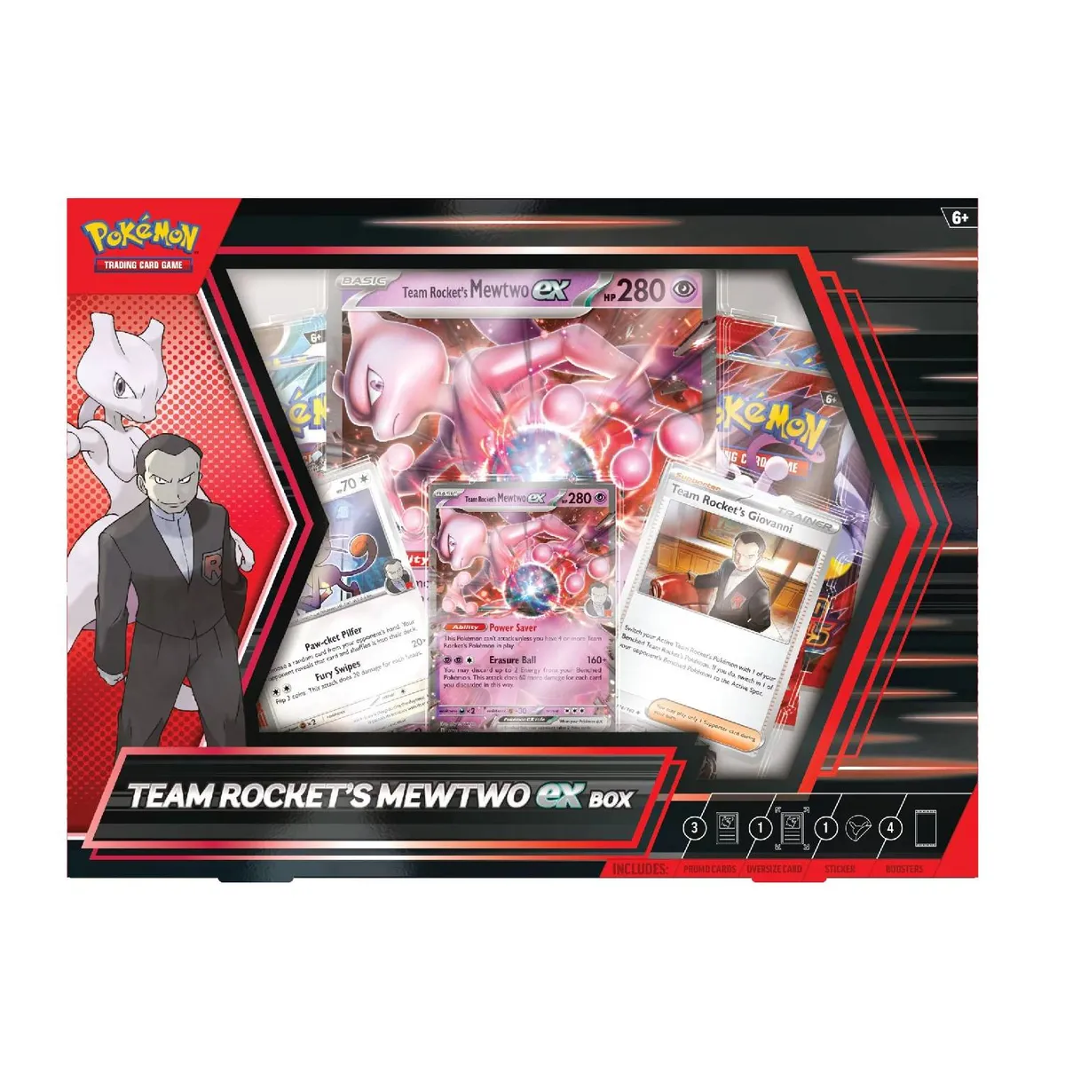 POKEMON - Pokemon TCG Destind Rivals Team Rocket’s Mewtwo Ex Box