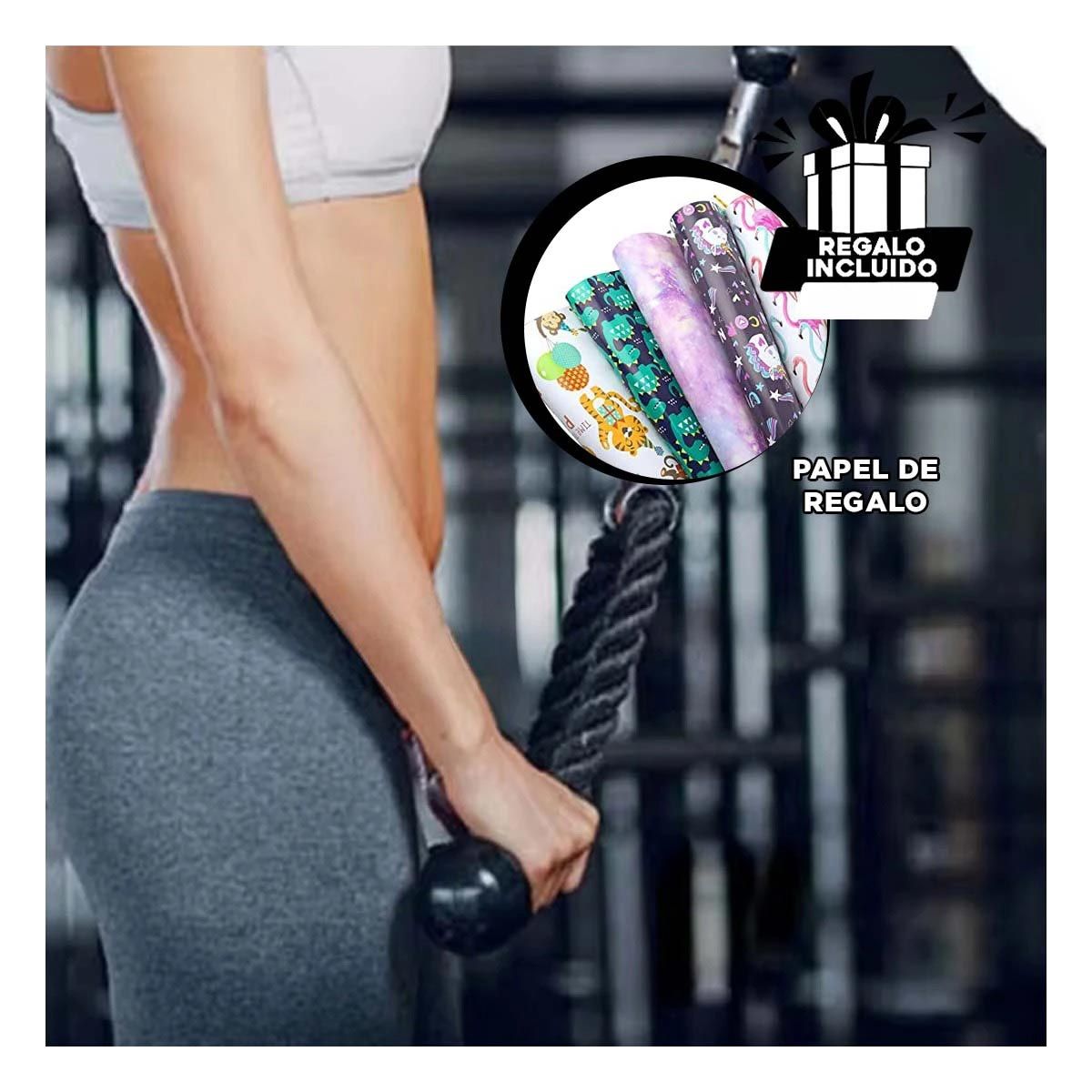 GENERICO - Soga Duradero para Polea Color Negro Y+Papel de Regalo