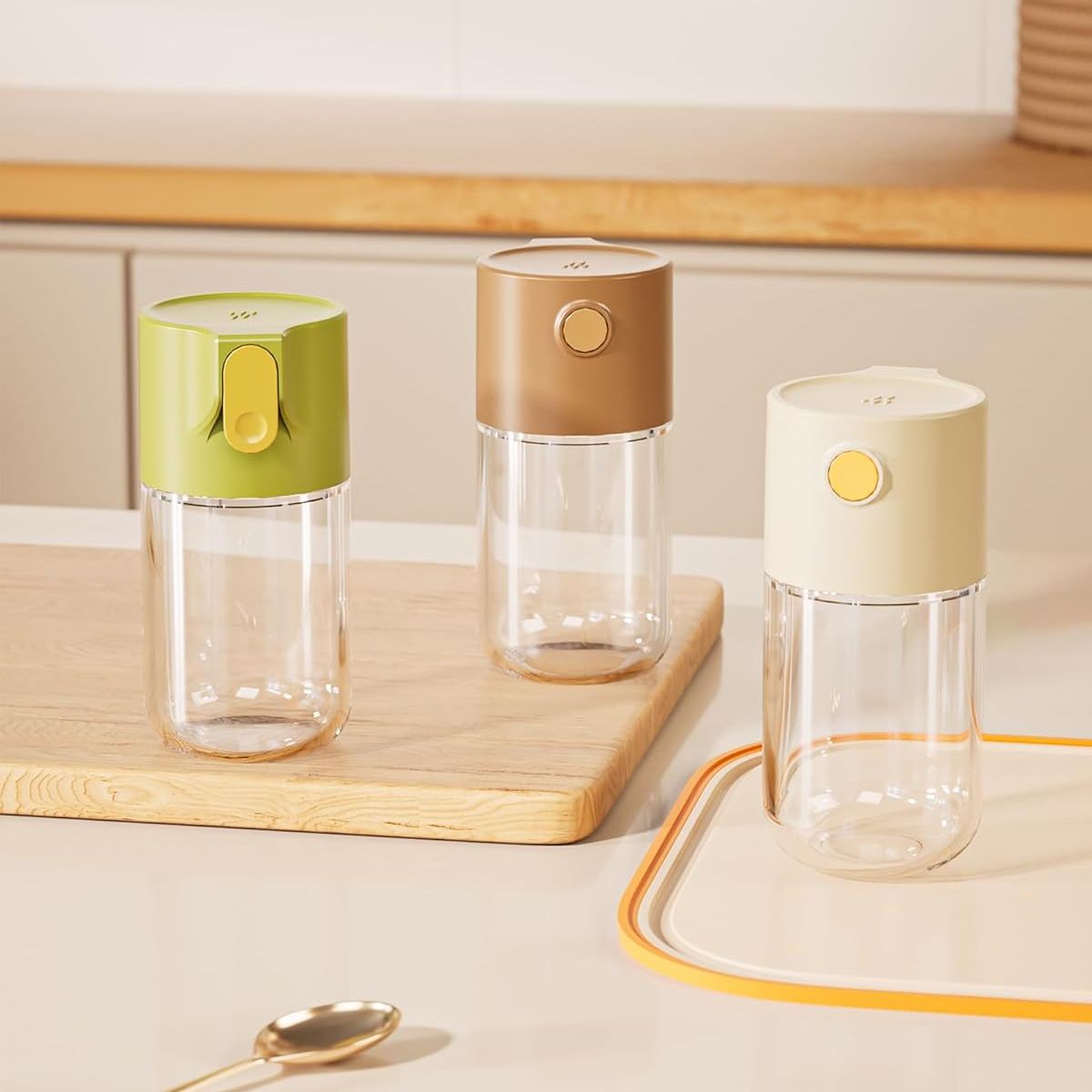 GENERICO - CONDIMENTERO A PRUEBA DE HUMEDAD COLOR VERDE