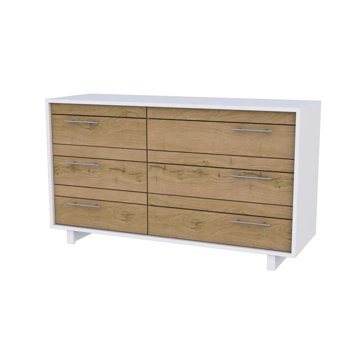 MUEBLES MACRUMO - Cómoda Oporto 6 cajones