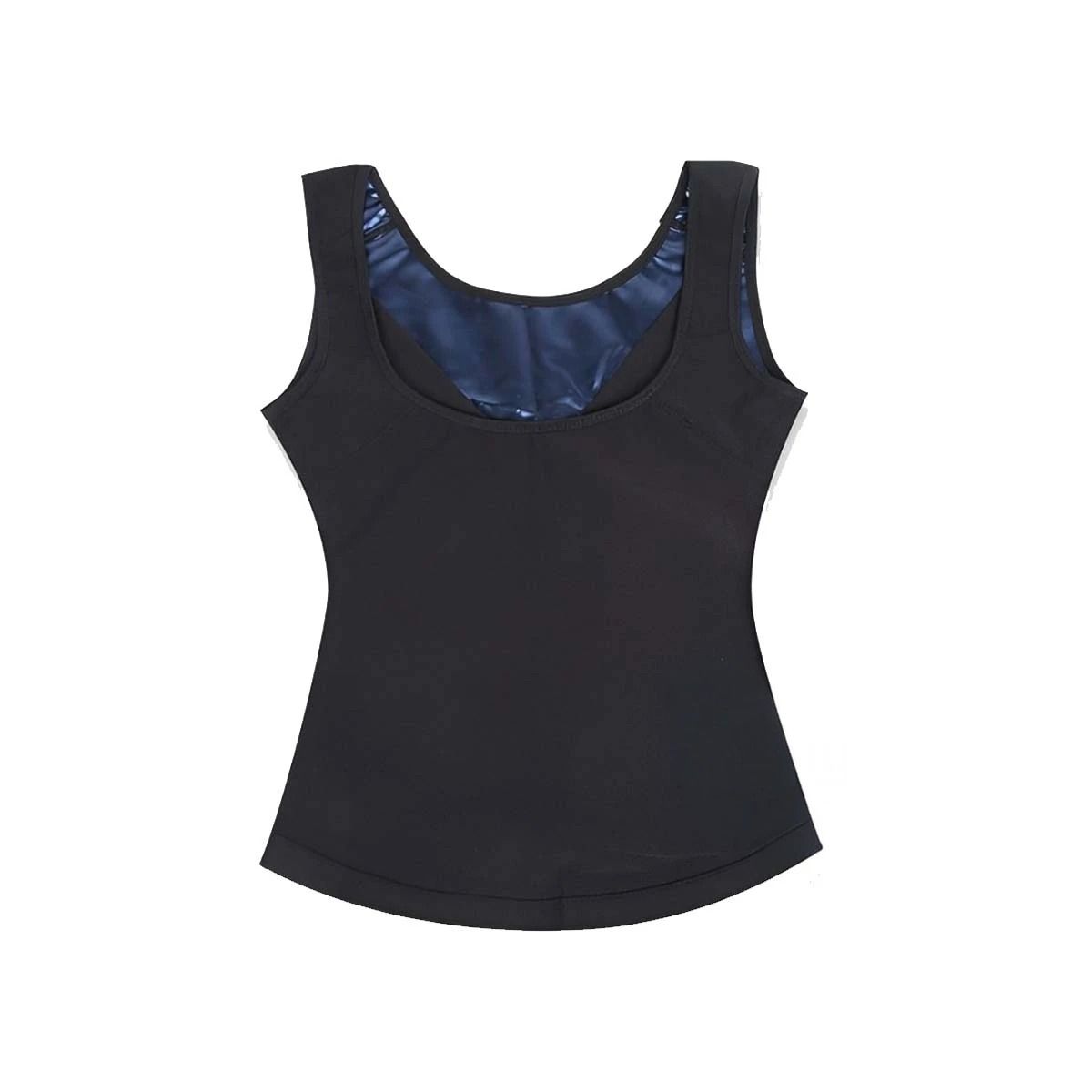 GENERICO - Pack2 Faja Termica para Dama S Negro Y+Ligas de Regalo