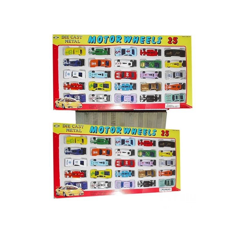 GENERICO - Carritos de Carrera Coleccion de Motor Wheels Set de 25u