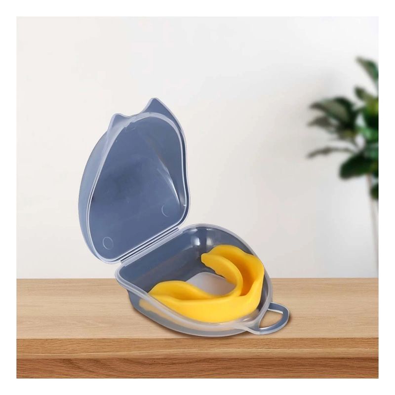 GENERICO - Pack6 Dentadura de Proteccion Amarillo Y+Papel de Regalo