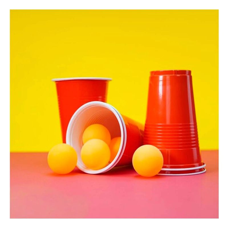 GENERICO - Pack2 Ping Pong Moderno y Practico Casa Y+Regalo Stickers