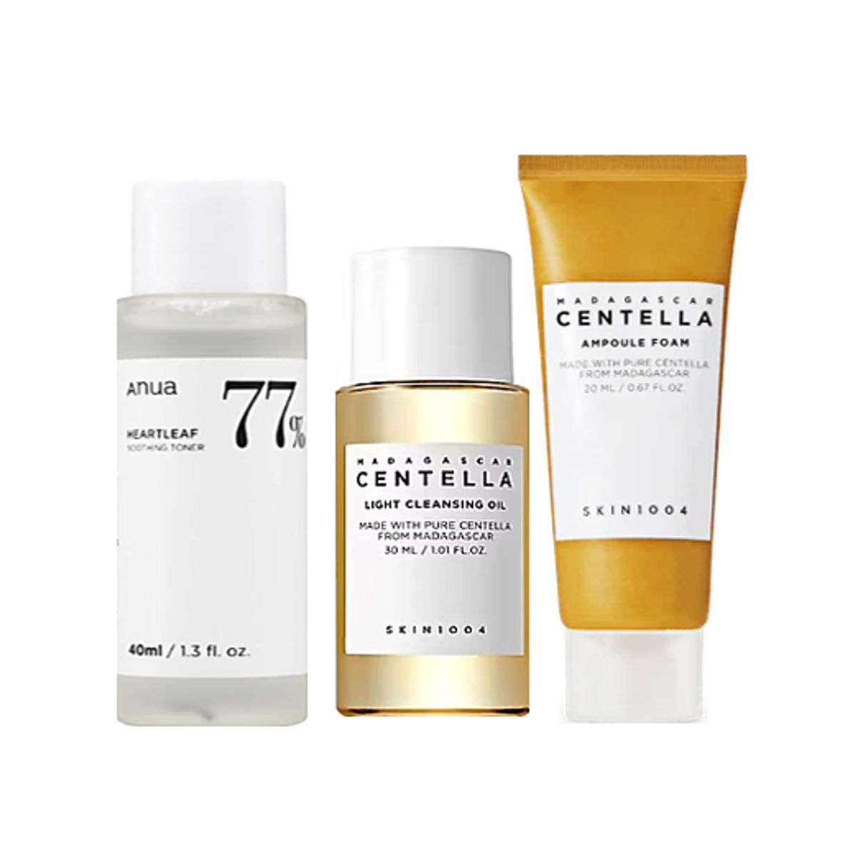 SKIN1004 - KIT MINI LIMPIEZA & CALMA SKIN1004 + ANUA