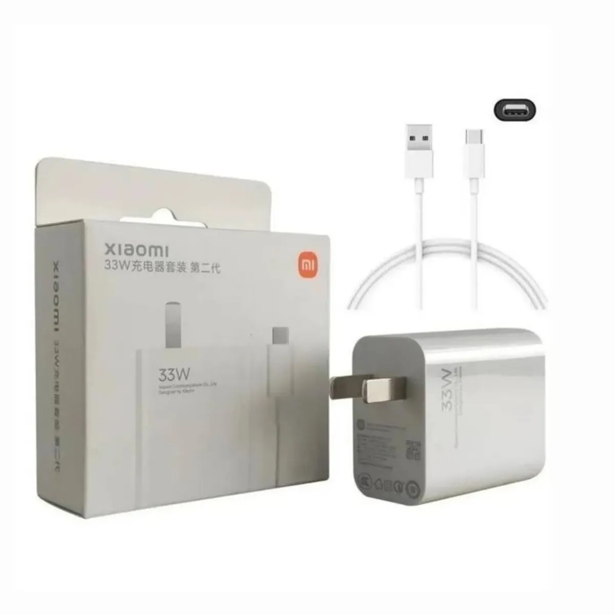 XIAOMI - cargador para  xiaomi 33w