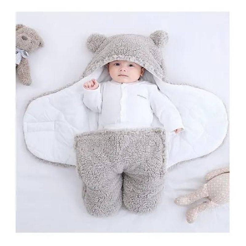 GENERICO - Saco Para Dormir Porta Bebe Térmico Con Chiporro Invierno