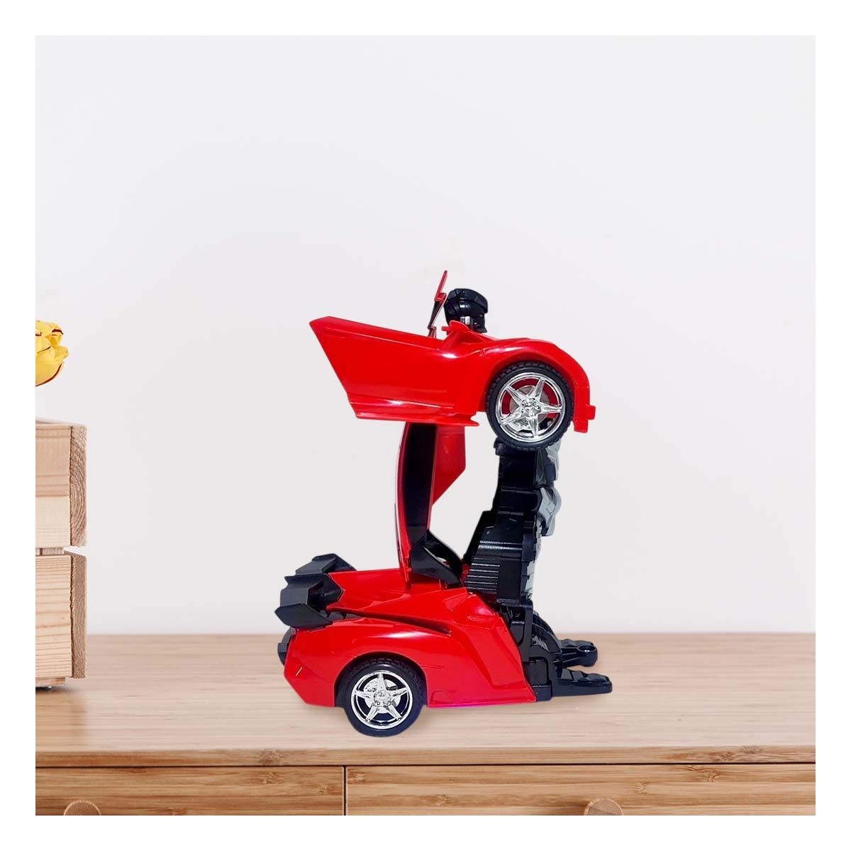 GENERICO - Pack2 Cyborg Controlado de Ninos en Guinda Y+Ligas de Regalo