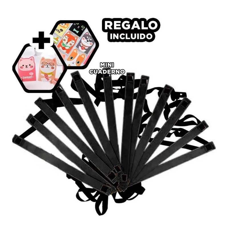 GENERICO - Escalera Duradera y Estable 12 Pasos Y+Regalo Agendita