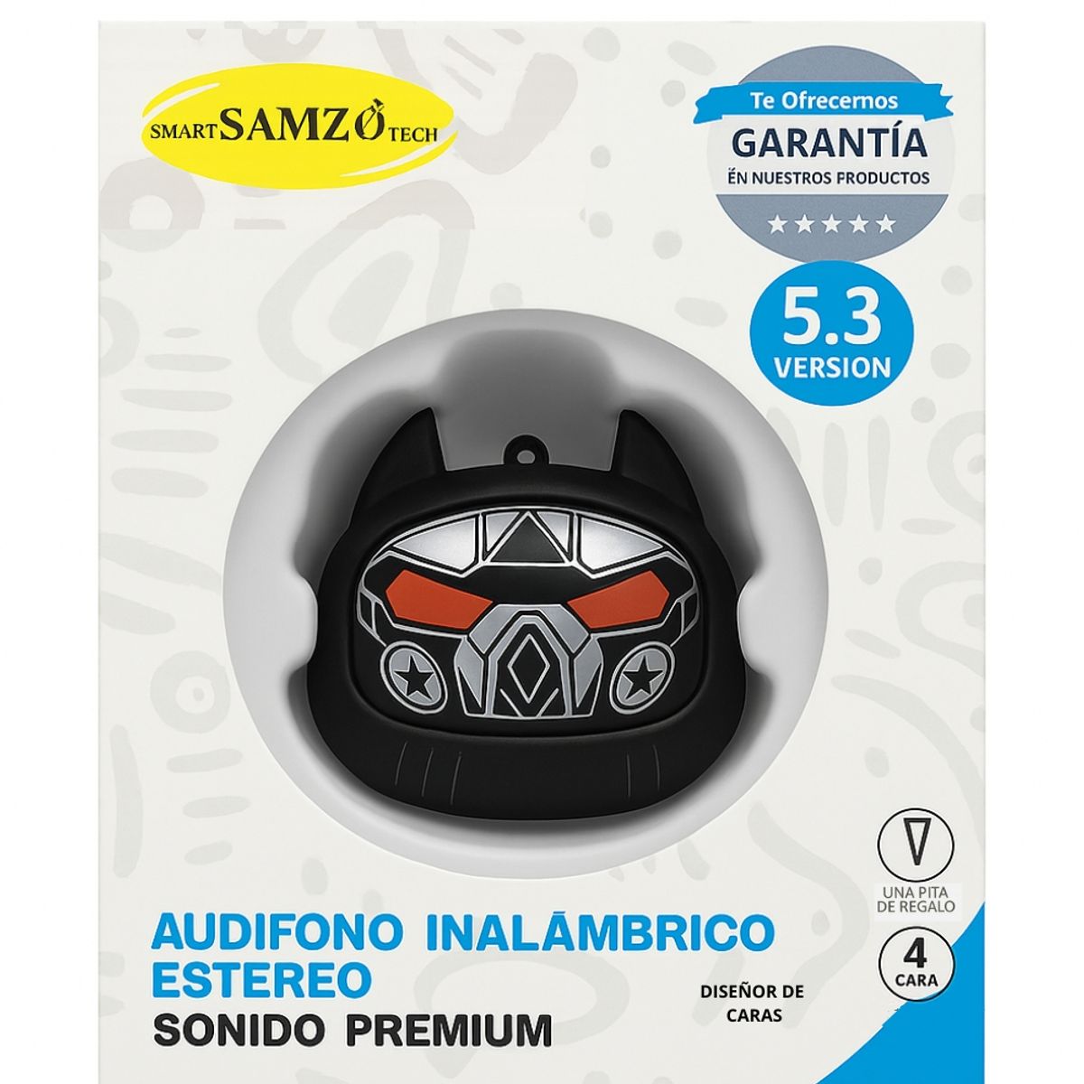 GENERICO - Audífonos Con Emociones Dark