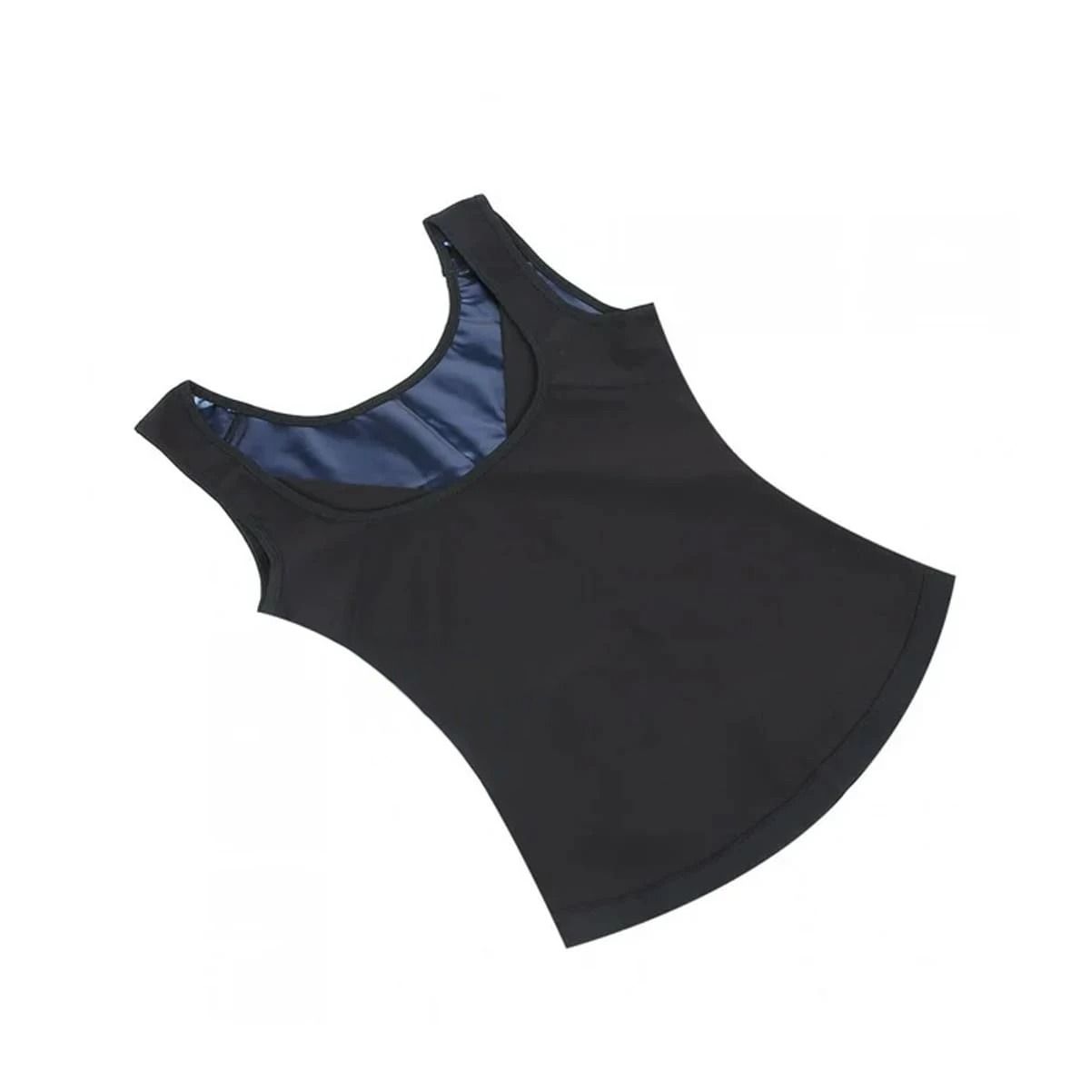 GENERICO - Chaleco para Ejercicio Fuerte Dama L Negro Y+Regalo Agendita