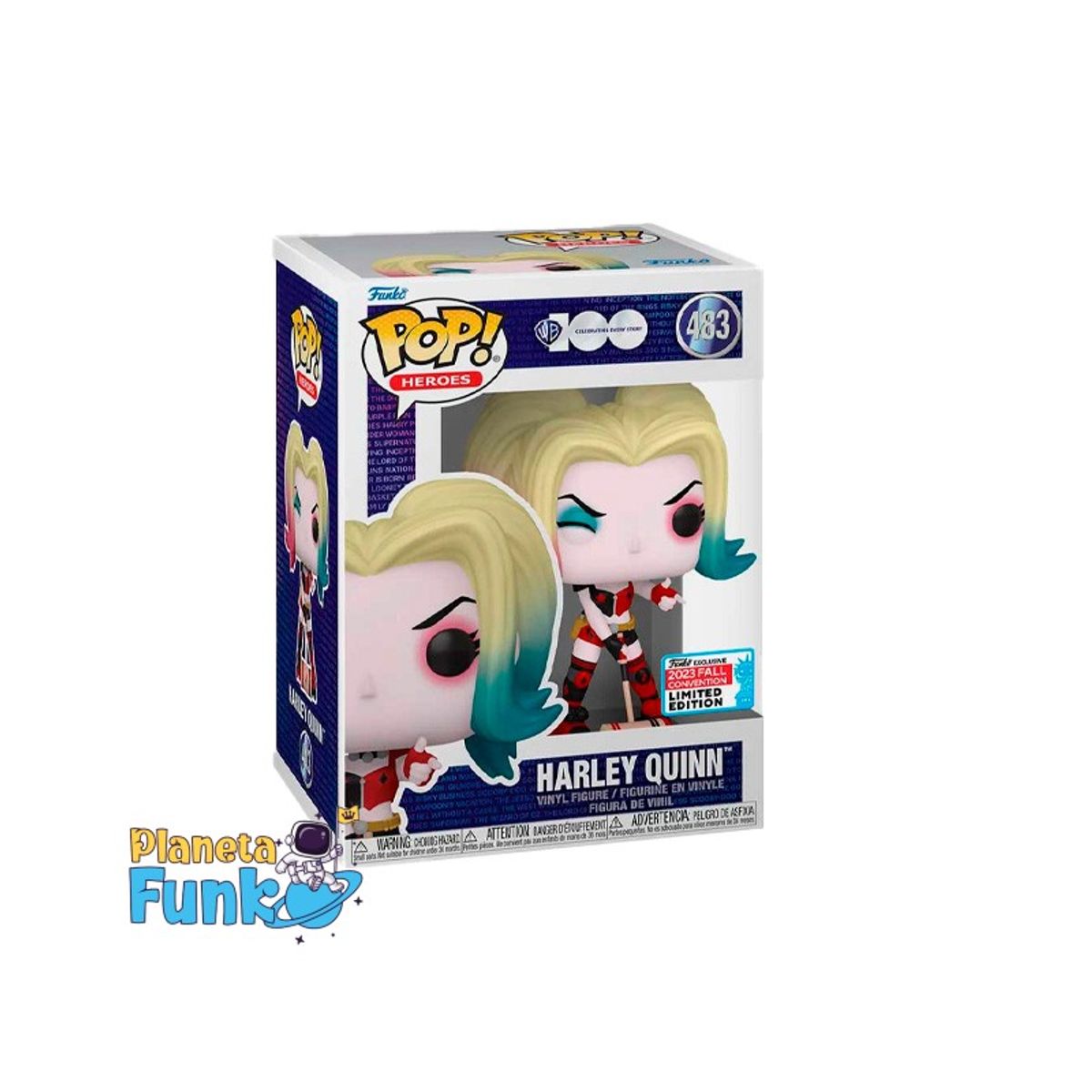 FUNKO - HARLEY QUINN 483 FUNKO POP EXCLUSIVO
