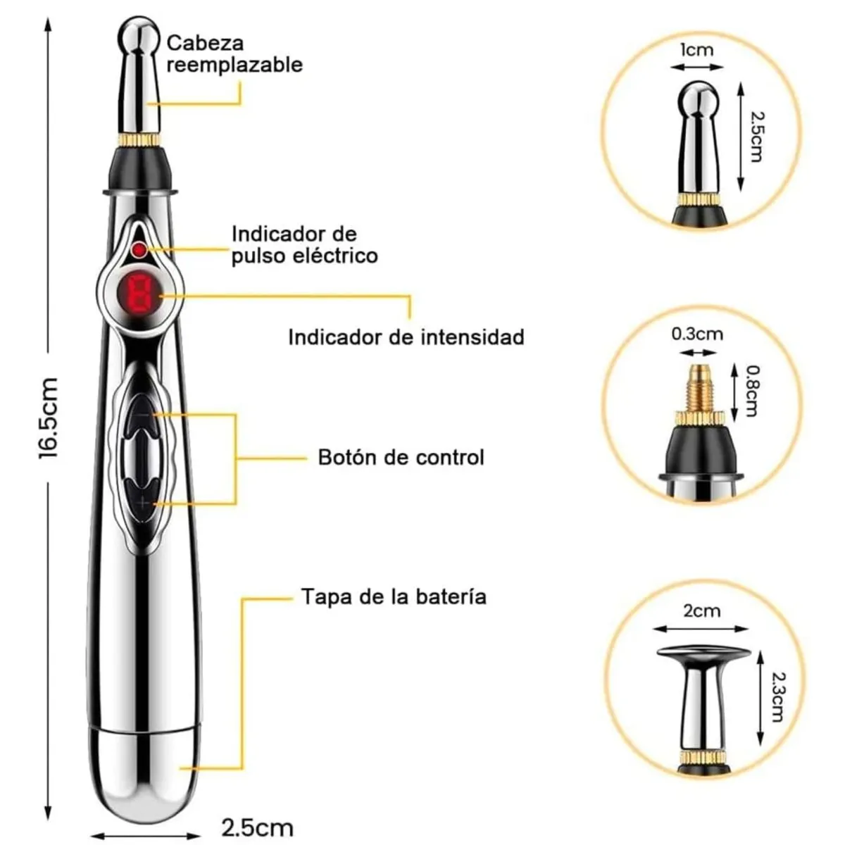 VICTORIA - Lápiz Terapéutico Eléctrico para Dolor Muscular y Articular