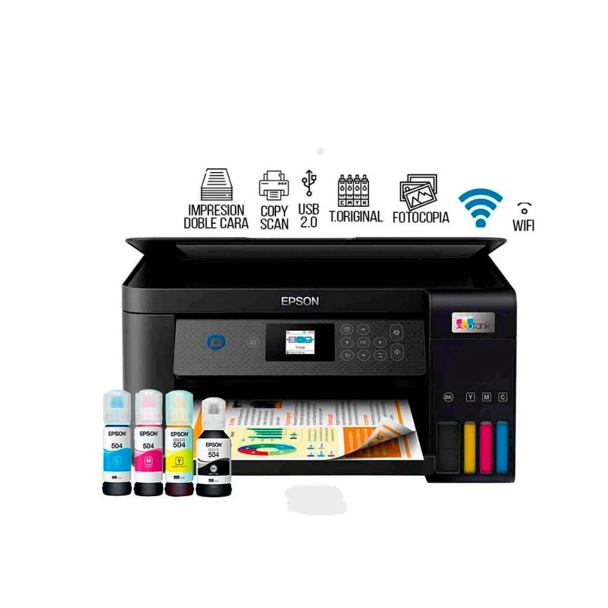 EPSON - Impresora Multifuncional Epson EcoTank L4260