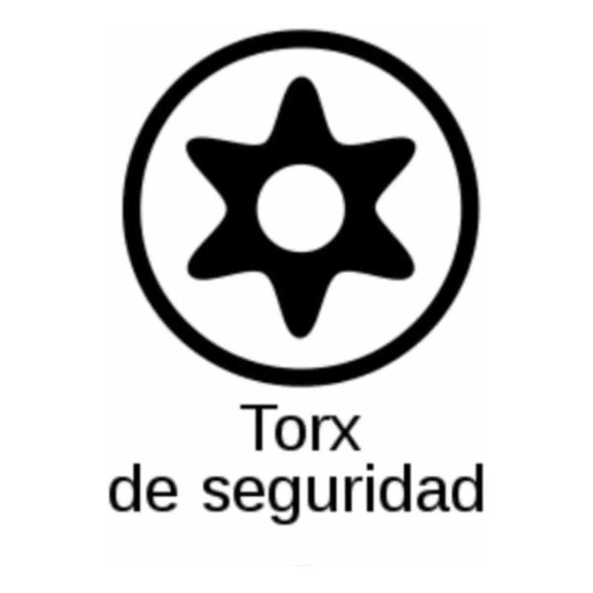 RUBICON - Juego Destornillador Torx  Con Seguro Ts5 -ts15