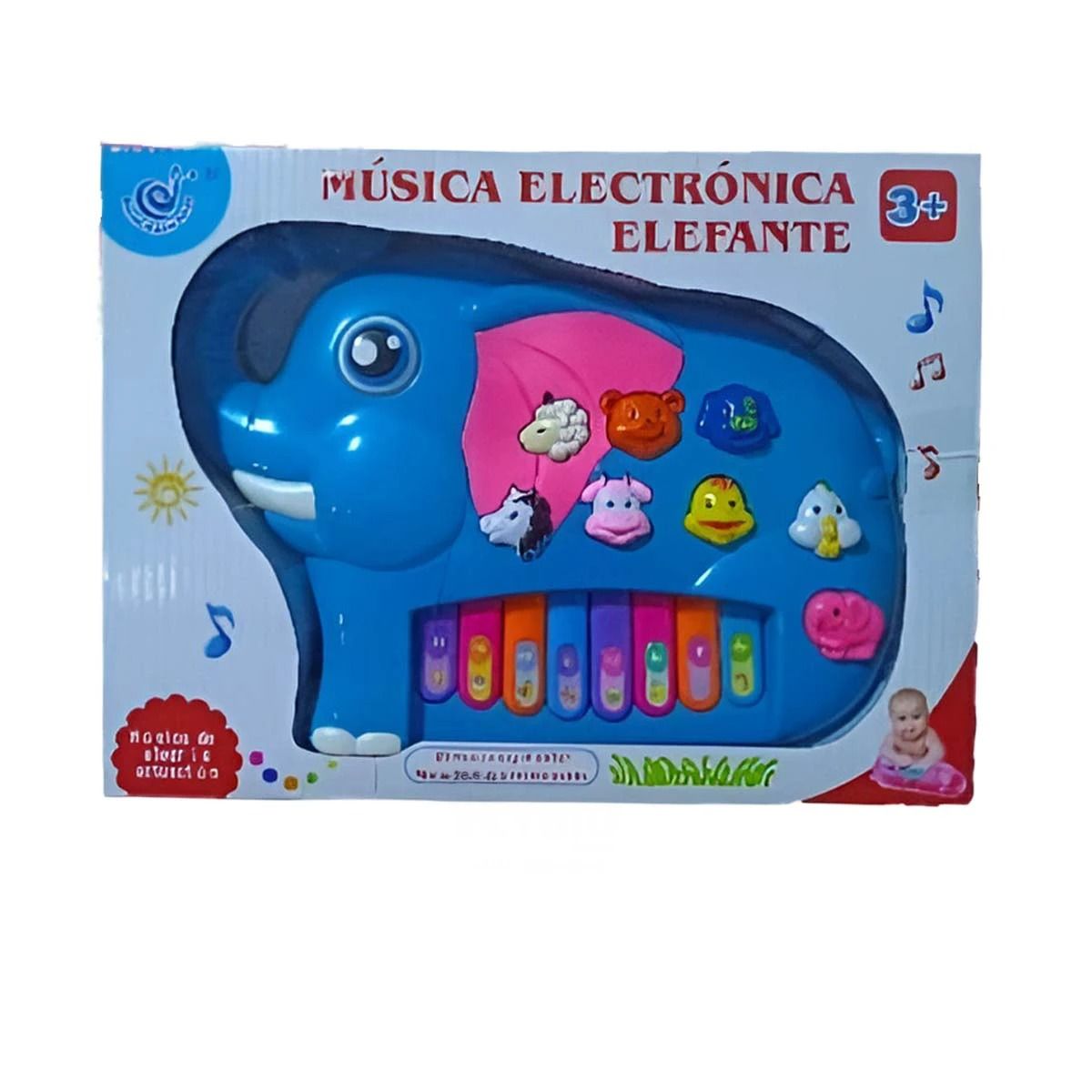 GENERICO - Pack12 Instrumento Melodico en Tono Celest Y+Regalo Stickers