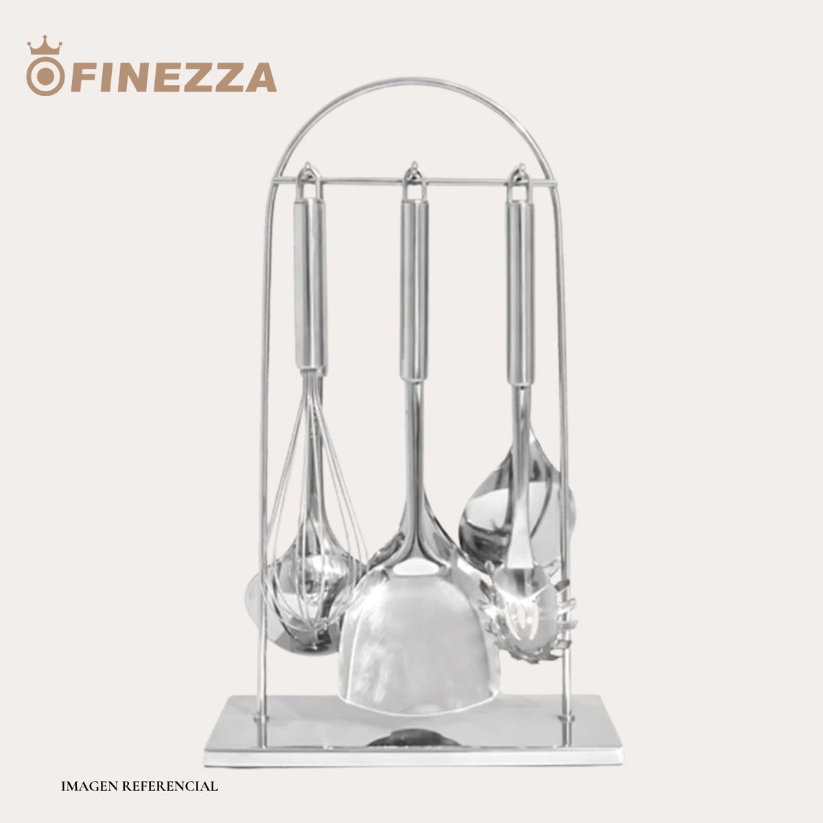 FINEZZA - Juego de Utensilios Finezza 7 Piezas FZ-8002