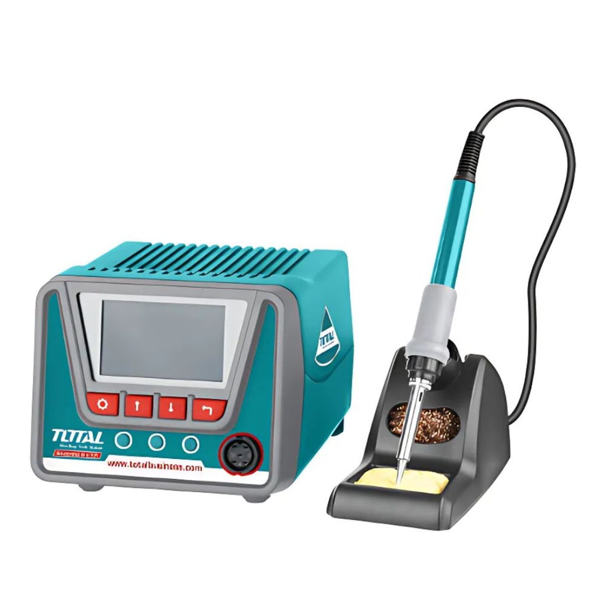 TOTAL TOOLS - Estación de Soldadura Cautin 60W PREC 1 MIN Display Digital