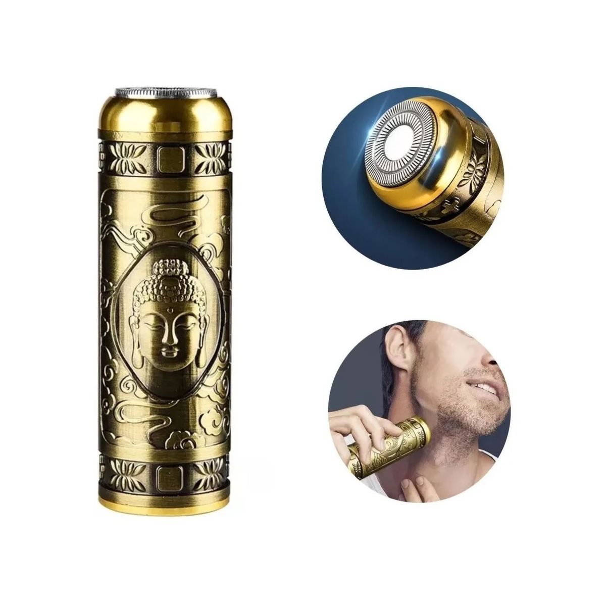 OEM - Afeitadora eléctrica portátil con carga usb