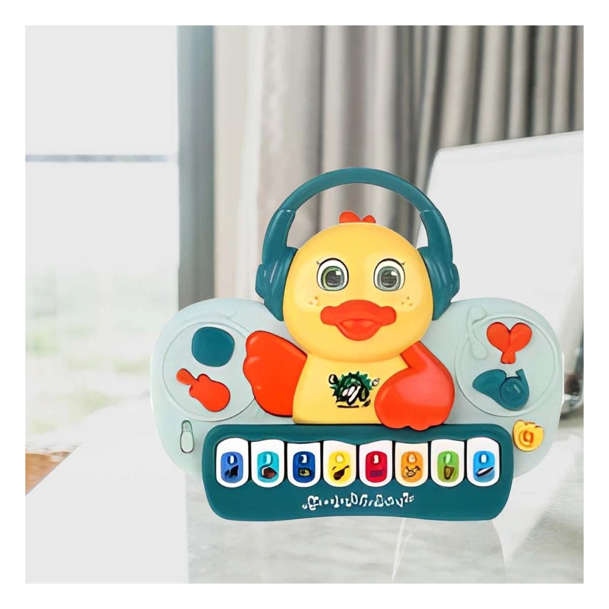 GENERICO - Pack6 Juguete Ligero de Niños Pato Verde Y+Regalo Agendita